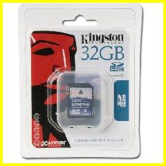 Vendita Vendita FGP003GZ - MEMORY CARD SD KINGSTON 32 GB SDHC CLASS 4