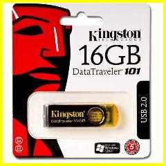 Vendita Vendita FGP003IG - MEMORY PEN KINGSTON USB 2.0 16GB GIALLA