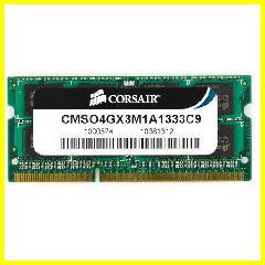 Vendita Vendita FGP004AR - MEMORIA CORSAIR SODIMM DDR3 4GB 1333MHZ